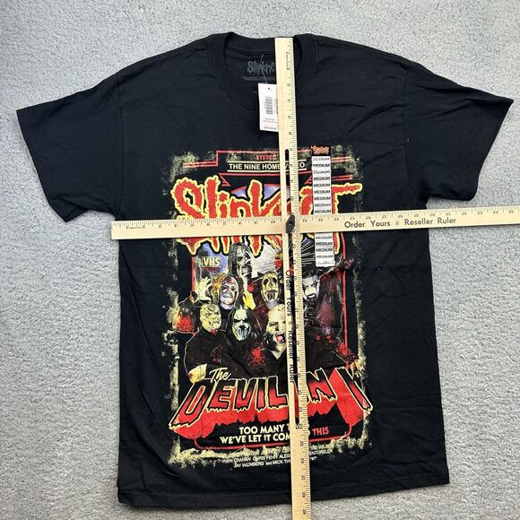 Slipknot The Devil In‎ I T-Shirt Men's Medium The Nine Home Video Music NWT Rock - Picture 8 of 12